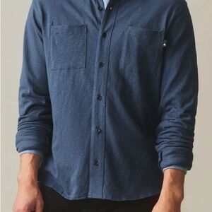 American Giant Premium Slub Button Up Long Sleeve
